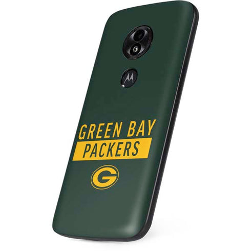 NFL Green Bay Packers Green Performance Series Moto E5 Play Skin